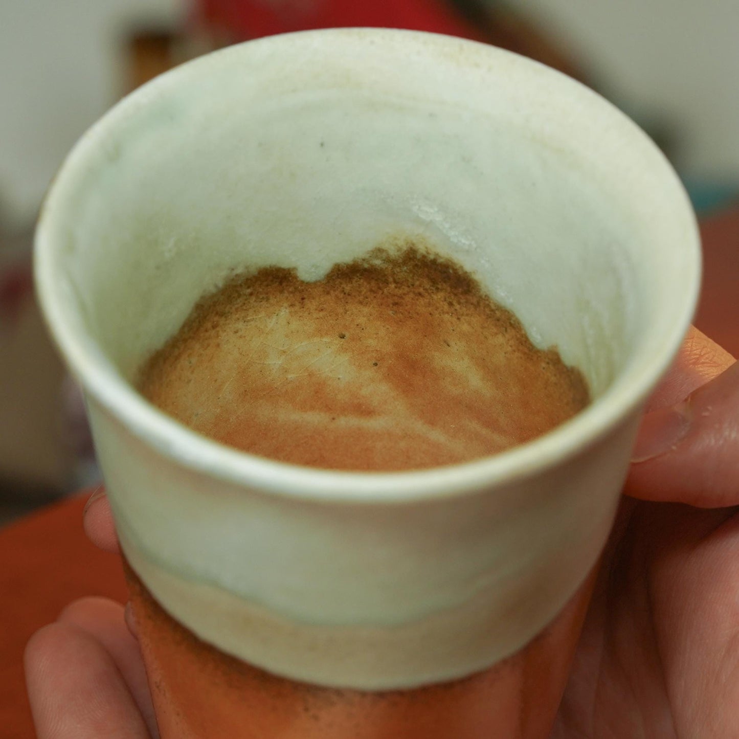 Ceramic Cup,Yellow White tea coffee mug, crackware and stoneware kiln texture, unique glaze,handmade pottery,porcelain,Travel Tumbler gift