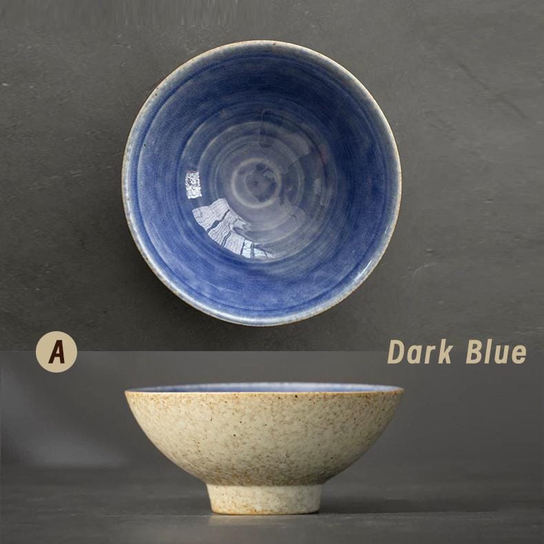 Handmade Ceramic Cereal Bowl ,Ceramic dish ,handmade dish, Ramon bowl, big ceramic bowl, Artisan Dinnerware , foodie gift | 5 colours