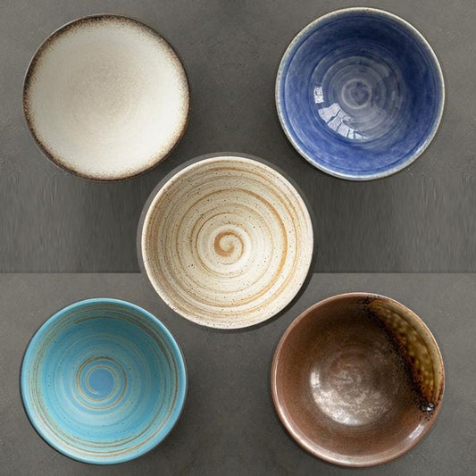 Handmade Ceramic Cereal Bowl ,Ceramic dish ,handmade dish, Ramon bowl, big ceramic bowl, Artisan Dinnerware , foodie gift | 5 colours
