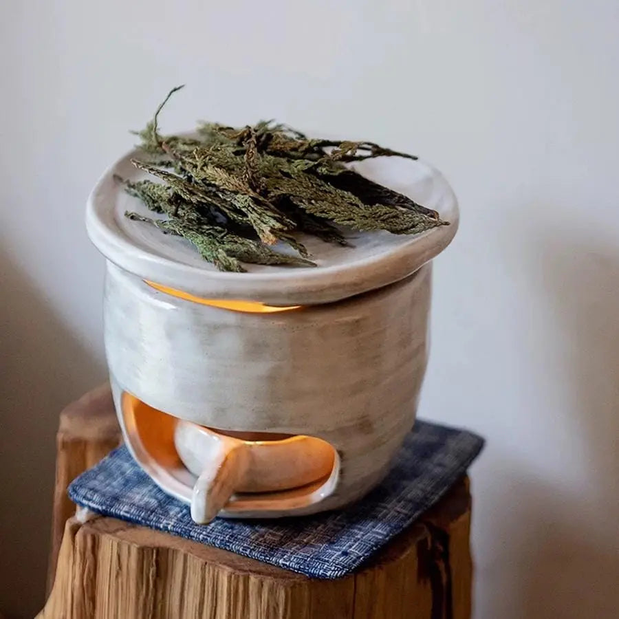 Ceramic Oil Burner,Palo Santo Essential Oil Burner,Fragrance Diffuser,Aromatherapy Oil Diffuser ,Wax Melt Burner,candle holder,Roast Oven