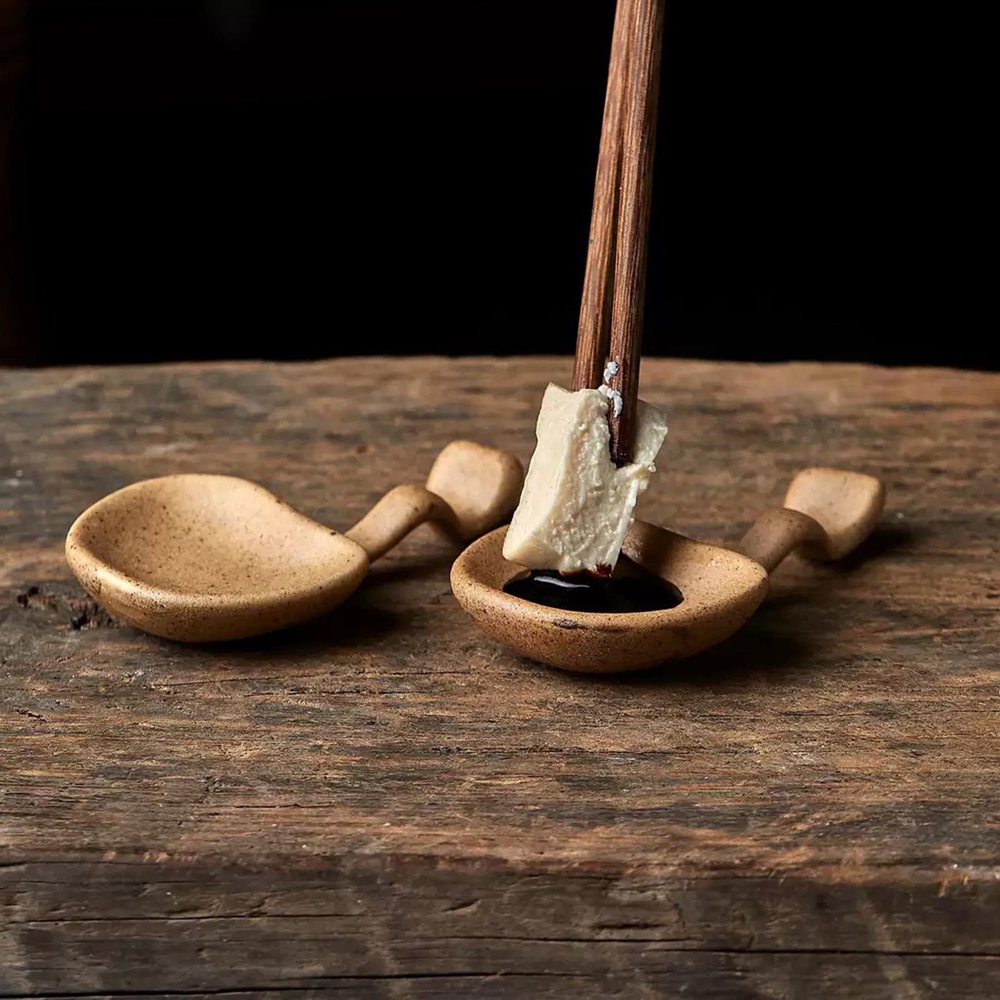 Set of 3 bowl,cermaic dish, Chopsticks rest,Bowl,Dip Saucer and Spoon,Pottery dish set,ceramic bowl,Ramen bowl,Cooking gift,pottery gift