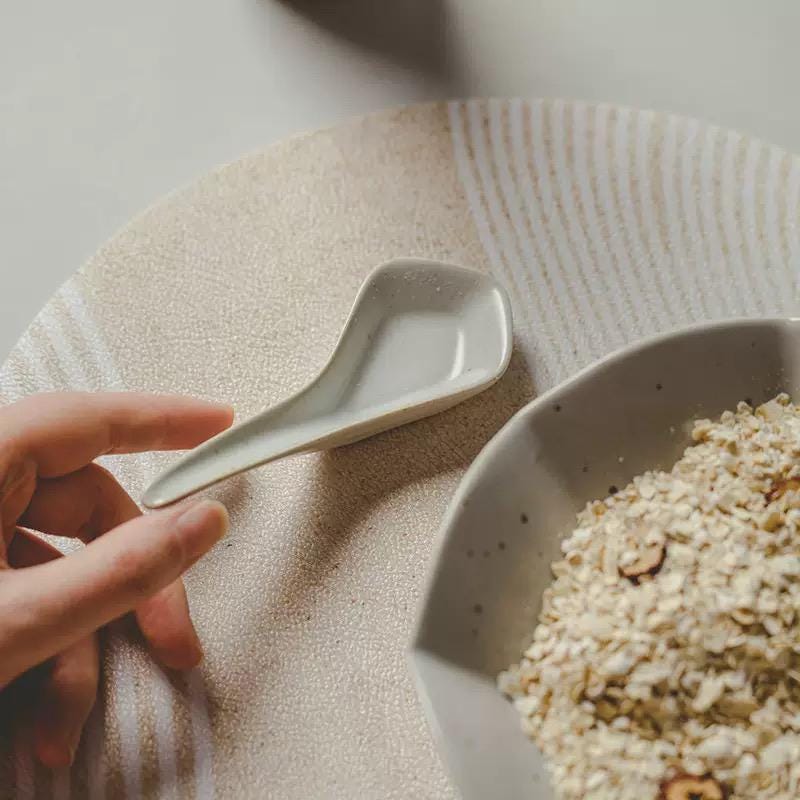 Asian Ceramic Spoons Set of Three,ceramic ramen spoon,asian soup spoon,Dessert Spoons,pottery spoon,house warming spoon,Rustic Tableware