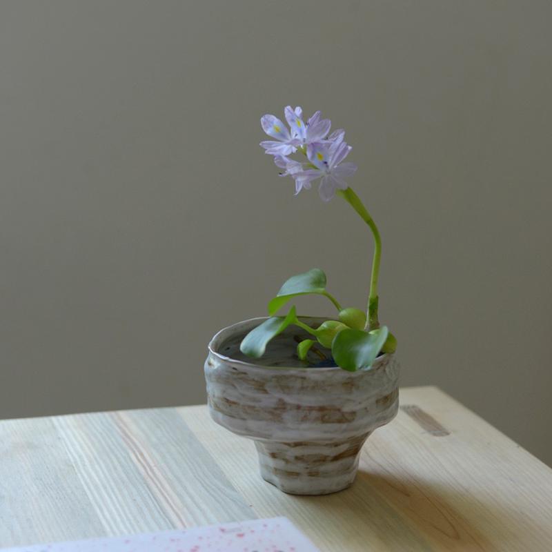 Retro Pottery vase, Miniature Pottery Vase for Mom,Dry flower vase,ceramic flower vase, Flower Pot,Decorative Vase,Minimalist White Vase