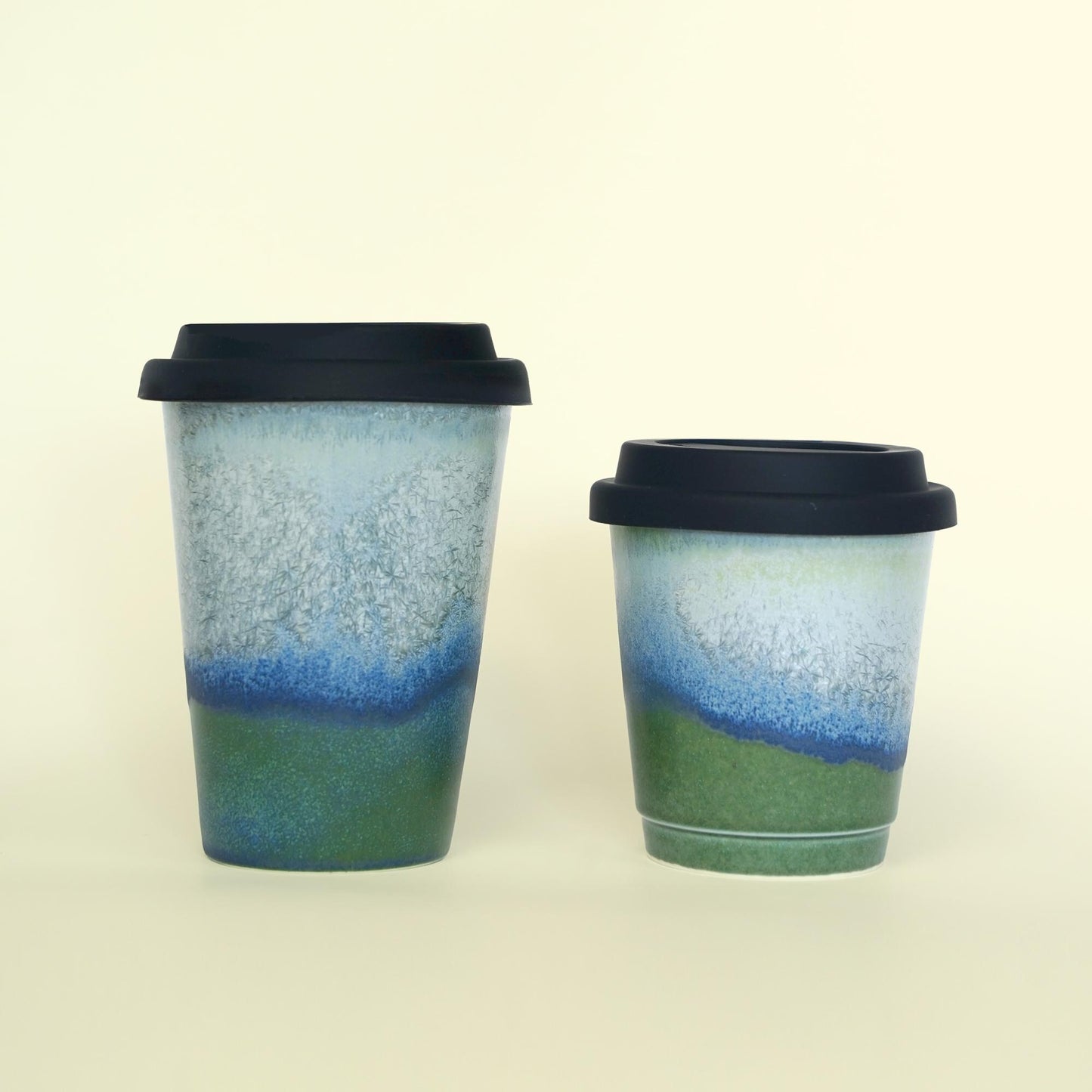 9oz-vs-11oz-green-ceramic-mugs-size-comparison
