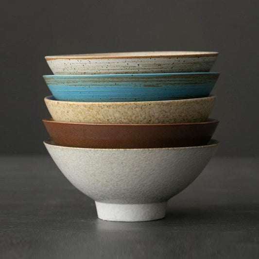 Handmade Ceramic Cereal Bowl ,Ceramic dish ,handmade dish, Ramon bowl, big ceramic bowl, Artisan Dinnerware , foodie gift | 5 colours