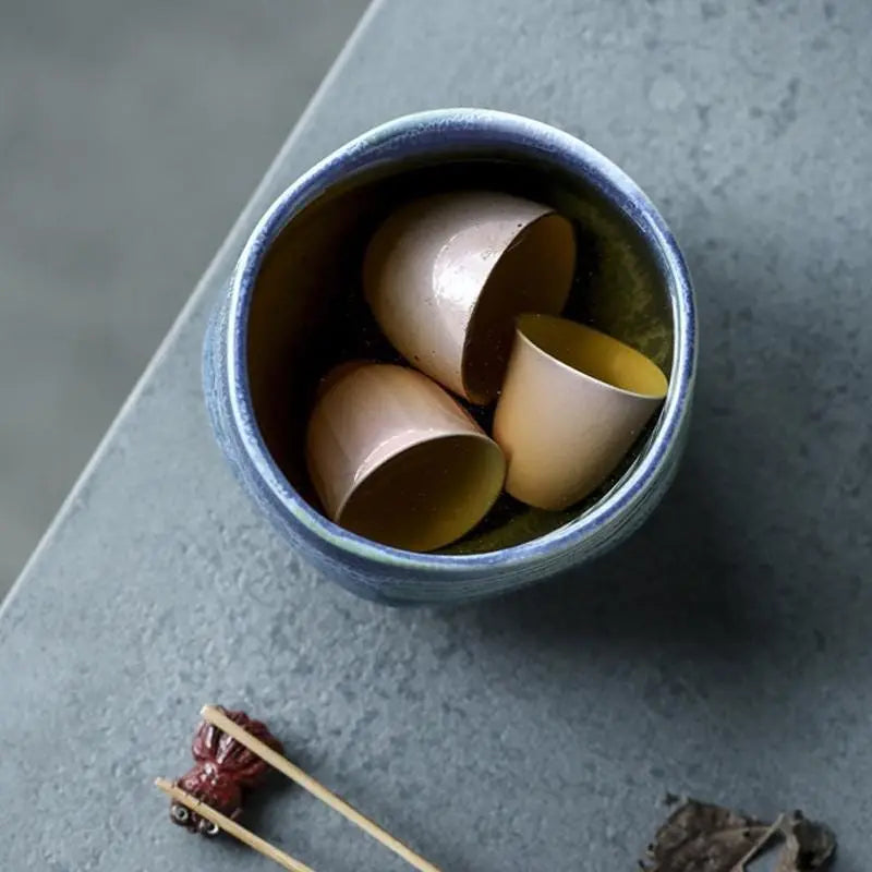 Blue Ceramic Matcha Bowl Set with Spout,Bamboo Whisk and Chasen Holder,matcha tea kit,matcha set,Organic mixing bowl ,400ml serving bowl