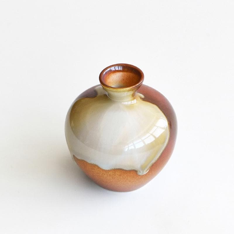 Small Pottery Vases,ceramic bud vase,clay flower vase,Dried flowers vase,Handmade Pot,Vintage Stoneware Jar,Minimalist jar Set,Wedding Decor